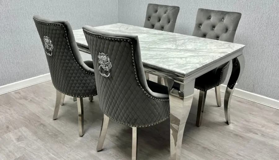 Modern furniture living room scene