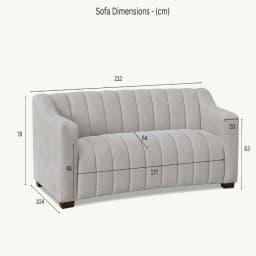 3 seater couch with dimensions