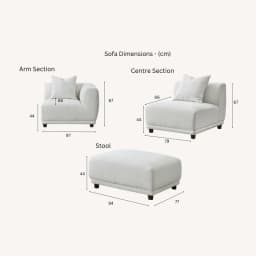 sofa sets with sizes