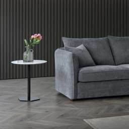 corner sofa side view