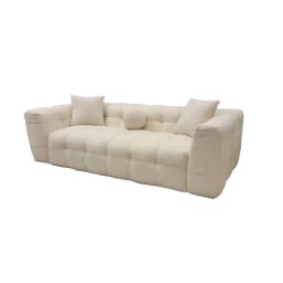 bubble boucle sofa