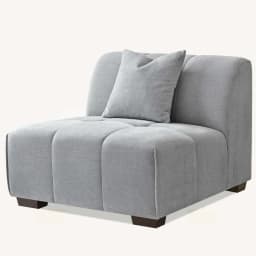 corner sofa in cloudy grey chair