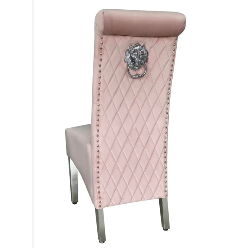 Pink Dining Chairs Set of 2
