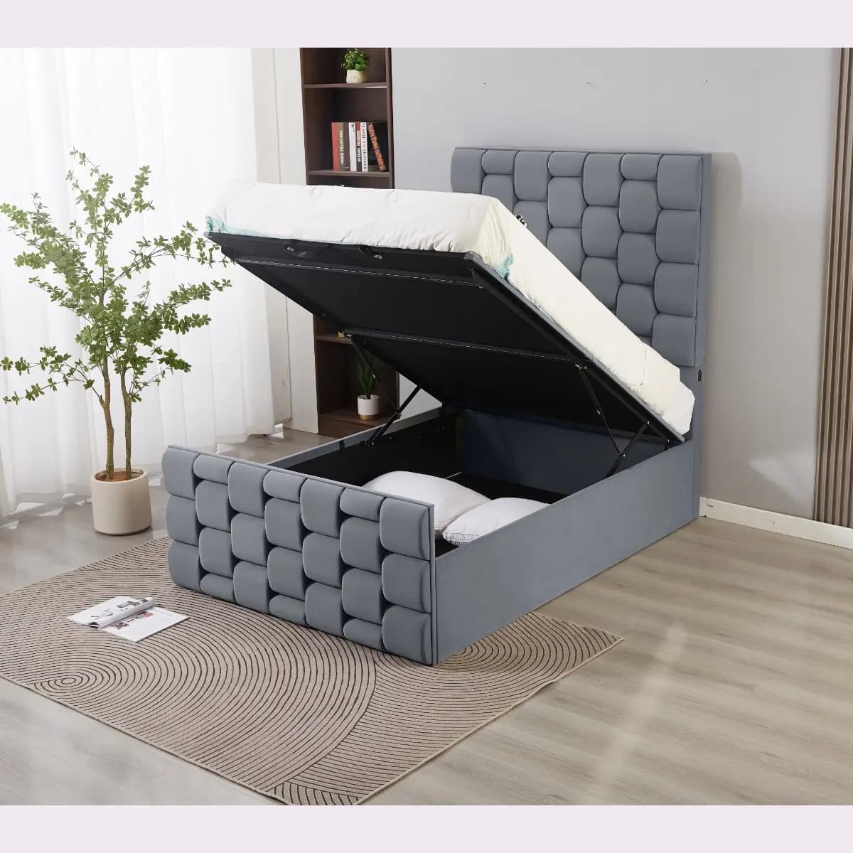 Ottoman Double Bed with Storage