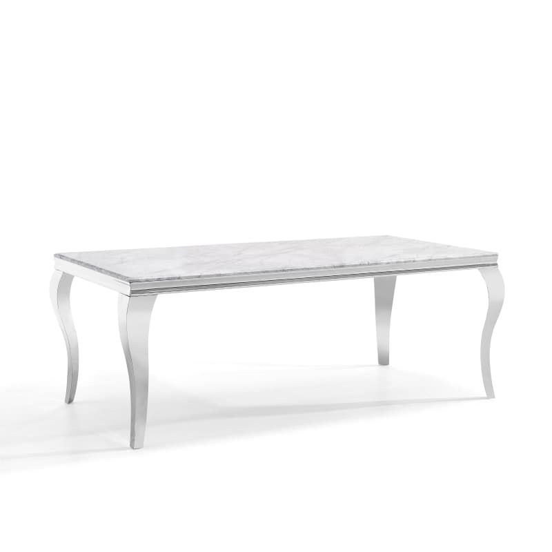 Chrome Dining Table - 180cm